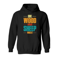 Product Ore Wood Brick Sheep Wheat Hoodie