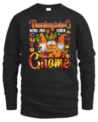 Product thanksgiving with my little cute gnome Unisex Sweatshirt