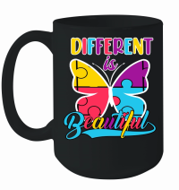 Product autism   different is beautiful Mug