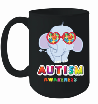 Product Autism Awareness Baby Elephant Mug