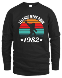 Product Birthday   Legends were born 1982 Unisex Sweatshirt