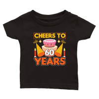 Product Birthday Cheers to 60 years Classic Baby Crewneck T-shirt
