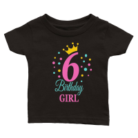 Product Birthday Girl, Birthday Princess Classic Baby Crewneck T-shirt