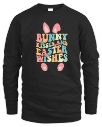 Product Bunny Kisses And Easter Wishes Unisex Sweatshirt
