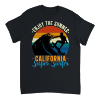 Product Enjoy The Summer California Super Surfer Unisex T-Shirt