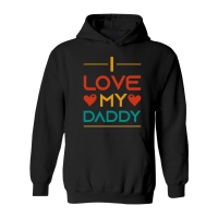 Product father day  I love my daddy Hoodie