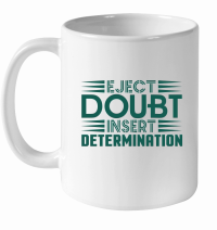 Product Eject Doubt Insert Determination (B) White Ceramic Mug