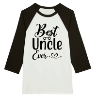 Product Best Uncle Ever 01 Unisex 3/4 sleeve Raglan T-shirt