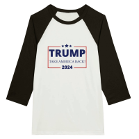 Product Trump 2024 Unisex 3/4 sleeve Raglan T-shirt