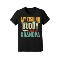 Product My Fishing Buddy Calls Me Grandpa Youth Jersey Tee