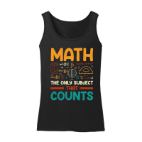 Product Math The Only Subject That Counts Women’s Tank Top