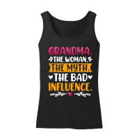 Product Grandma The Woman The Myth The Bad Influence Women’s Tank Top