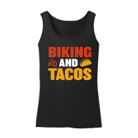Product Biking and Tacos Women’s Tank Top