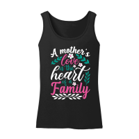 Product A mother's love is the heart of a family Mother's Day Women’s Tank Top