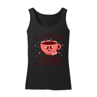 Product Retro Valentine Coffee Sublimation Women’s Tank Top