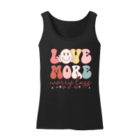 Product Retro Valentine Heart Candy Sublimation22 Women’s Tank Top