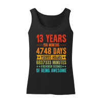 Product 13 Years 156 Months Being Awesome Birthday Women’s Tank Top