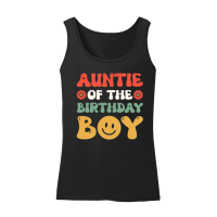 Product Auntie of the Birthday Boy Women’s Tank Top