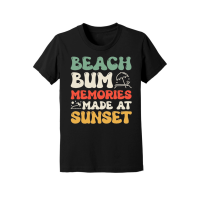 Product Beach Bum Memories Made At Sunset Youth Jersey Tee