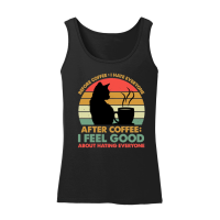 Product Before Coffee I Hate Everyone After Coffee Women’s Tank Top