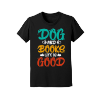 Product Dogs And Books Life is Good Youth Jersey Tee