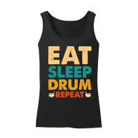 Product Eat Sleep Drum Repeat Women’s Tank Top