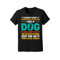 Product Handle Every Stressful Situation Like A Dog Youth Jersey Tee
