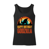 Product Happy Birthday Godzilla Birthday Women’s Tank Top