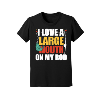 Product I Love A Large Mouth On My Rod Fishing Youth Jersey Tee