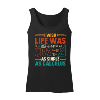 Product I Wish Life Was As Simple As Calculus Math Teacher Women’s Tank Top