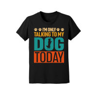 Product I'm Only Talking to My Dog Today Youth Jersey Tee