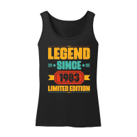 Product Legend Since 1983 Limited Edition Birthday Women’s Tank Top