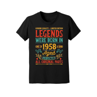 Product Legends Were Born In 1958 Birthday Youth Jersey Tee