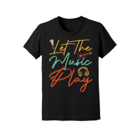 Product Let The Music Play 12 Youth Jersey Tee