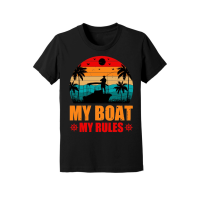 Product My Boat My Rules Fishing Lover Youth Jersey Tee