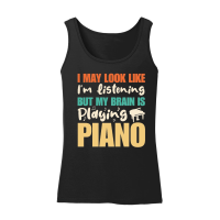 Product My Brain Is Playing PIANO Women’s Tank Top