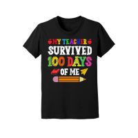 Product My Teacher Survived 100 Days Of Me Youth Jersey Tee