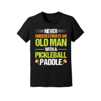 Product Never Underestimate An Old Man With A Pickleball Paddle n Youth Jersey Tee