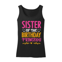Product Sister Of The Birthday Princess Women’s Tank Top