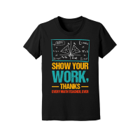 Product Show Your Work, Thanks Math Teacher Youth Jersey Tee