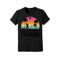 Product Smart Girl Go Fishing Youth Jersey Tee