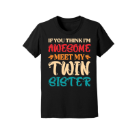 Product If You Think I'm Awesome Meet My Twin Sister Youth Jersey Tee