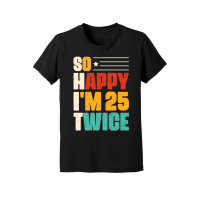 Product So Happy I'm 25 Twice Birthday Youth Jersey Tee