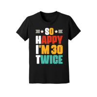 Product So Happy I'm 30 Twice Birthday Youth Jersey Tee