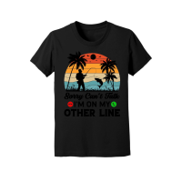 Product Sorry Can't Talk I'm On My Other Line Fishing Youth Jersey Tee