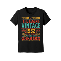 Product The Man The Myth The Legend Vintage 1952 70th Birthday Birthday Youth Jersey Tee