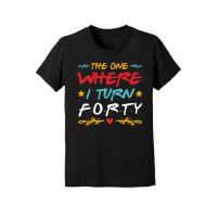 Product The One Where I Turn Forty Birthday Youth Jersey Tee