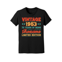 Product Vintage 1953 Being Awesome Limited Edition Birthday Youth Jersey Tee