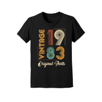 Product Vintage 1983 Original Parts Birthday Youth Jersey Tee