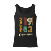 Product Vintage 1983 Original Parts Birthday Women’s Tank Top